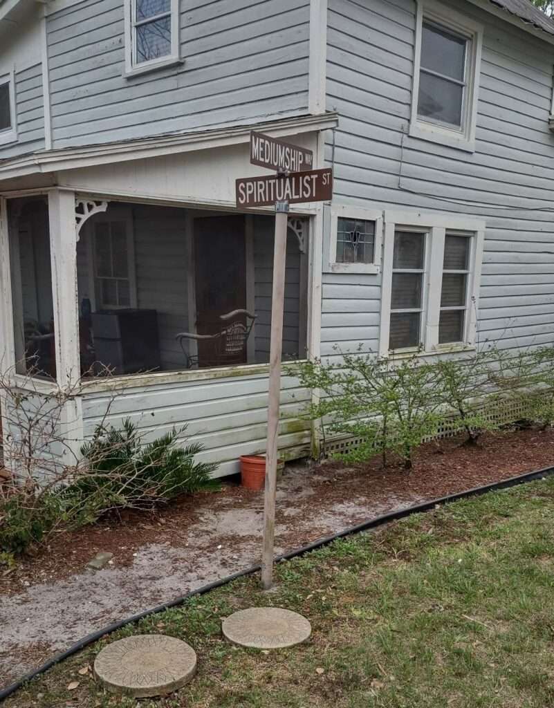 Cassadaga Street Sign