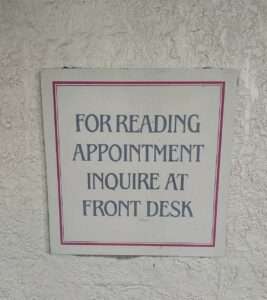 Psychic Reading Sign