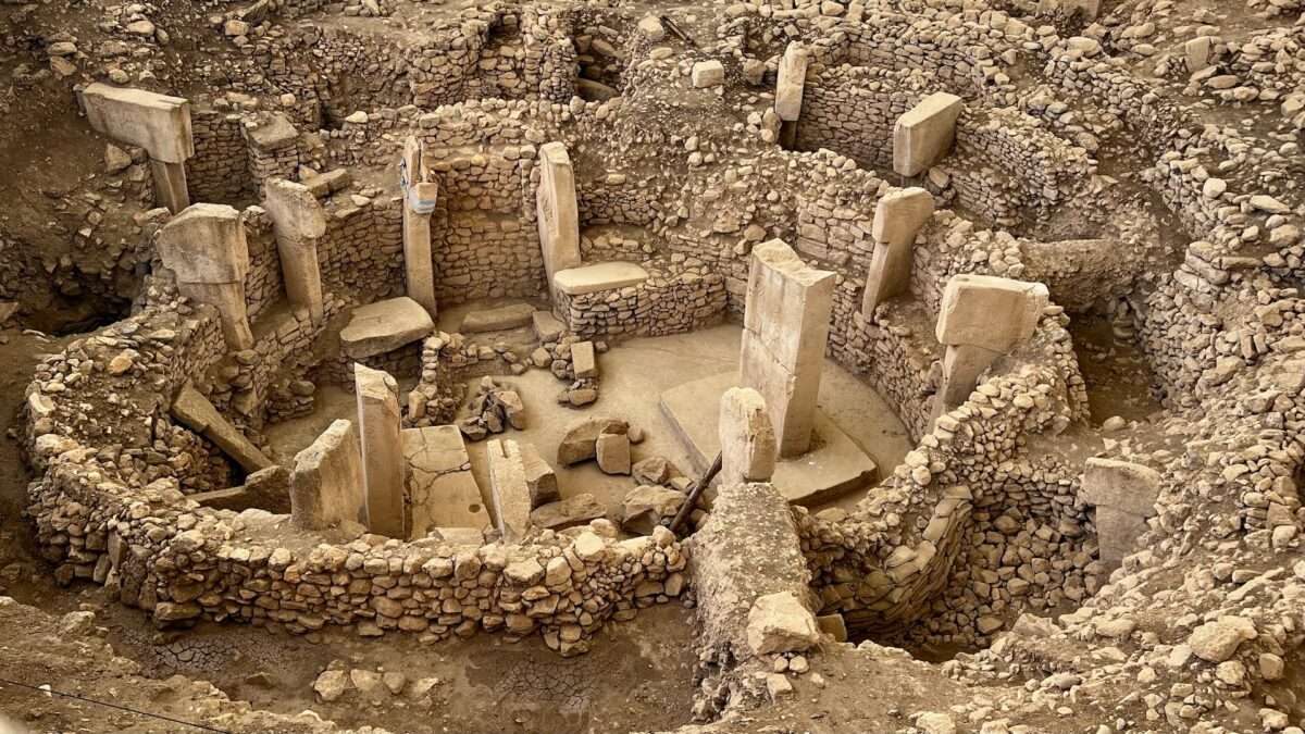 Overhead view of Gobeklitepe