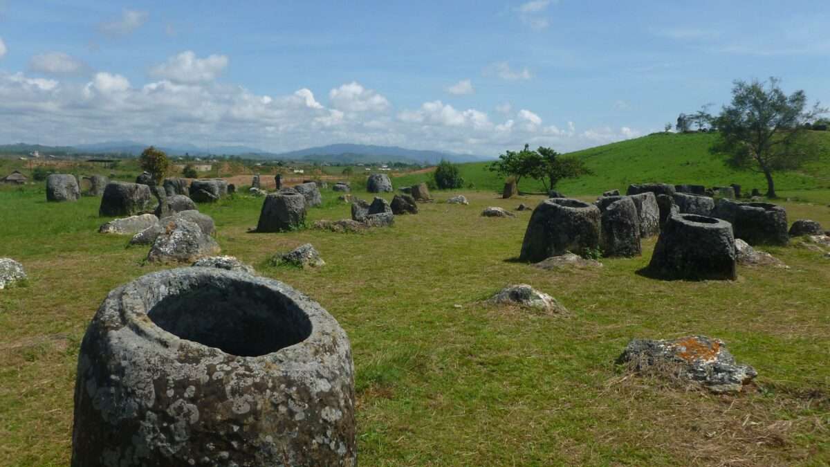 Photo of Jars scattered around the Plain of Jars