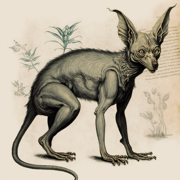 Artist Depiction of Chupacabra