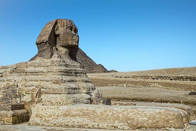 The Great Sphinx side view